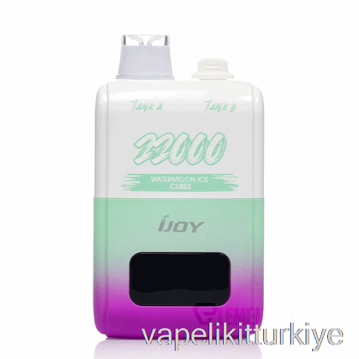 Vape Elektronik Sigara Ijoy Sd22000 Tek Kullanımlık Karpuz Buz Küpleri